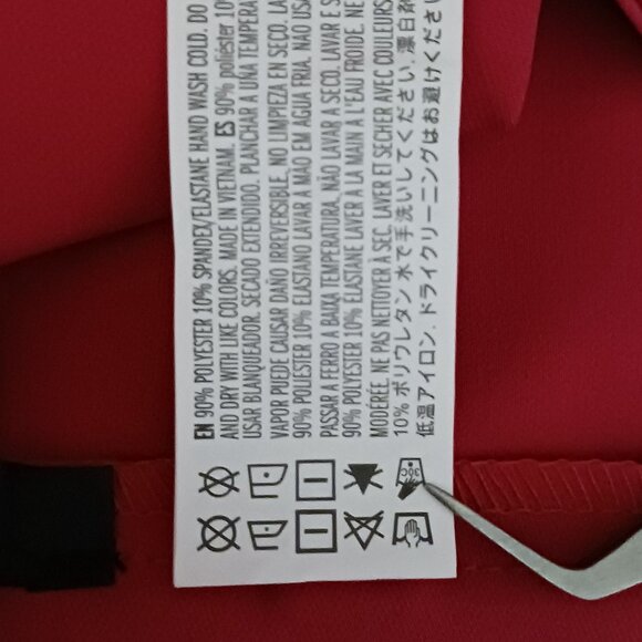 NEW Vibrant Pink Maxi Pencil Skirt with Back Zippered Slit Size S - Picture 11 of 14